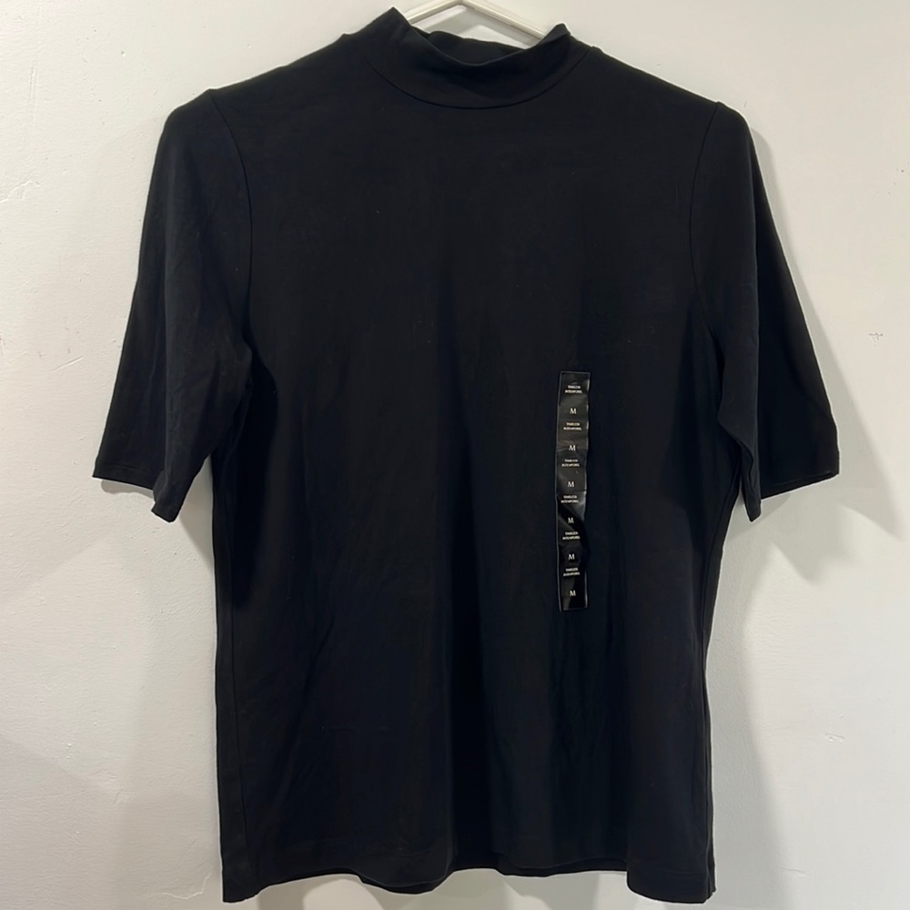 NWT Banana Republic Mock Neck TShirt size Med